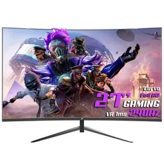 Monitor Gamer SuperFrame Precision, 27 Pol, 240Hz, Curvo, Full HD, 1ms, FreeSync