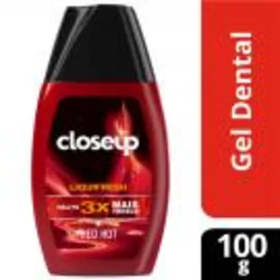 Gel dental close Up - Leve 10 e Cada Un sai por R$2,15