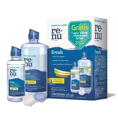 RENU FRESH PLUS 355ML + 120 ML KIT + ESTOJO PARA LENTES