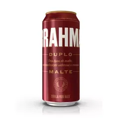 [10 UNID] Cerveja pilsner duplo malte brahma lata 473ML