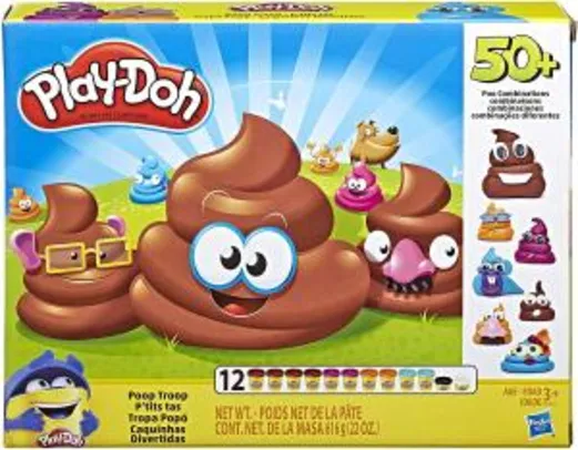 [Prime] Conjunto Massinha Play-Doh Caquinhas Divertidas Hasbro R$ 45