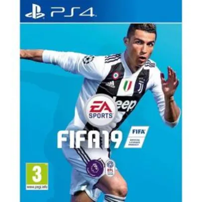 (1° Compra) Game FIFA 19 - PS4