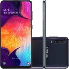 [R$1.138 com AME] Samsung Galaxy A50 64GB Dual Chip Android 9.0 Tela 6.4 Octa-Core 2.3GHz | R$1.339