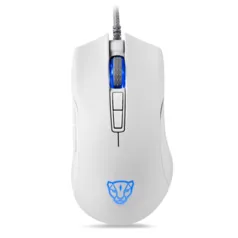 Mouse Gamer, Motospeed V70 Essential, Branco, 12400dpi, RGB