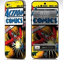 SKIN PARA IPHONE 5S SUPERMAN HQ por R$ 24,90