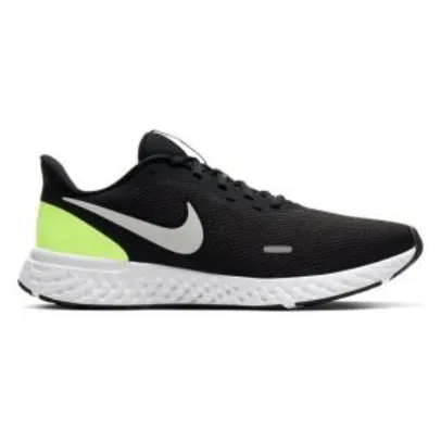 Tênis Nike Revolution 5 Masculino - Preto e Off White