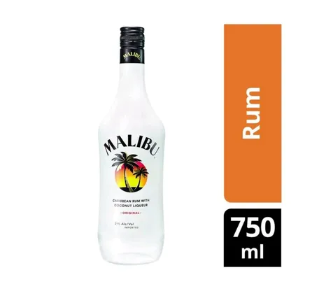 Rum Malibu 750ml Original | R$36