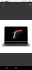 notebook samsung galaxy book3 360 15.6" i7