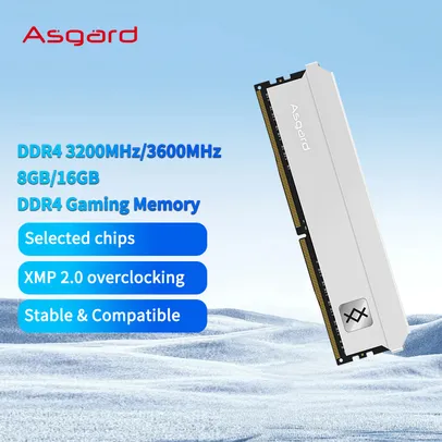 [Taxa Inclusa] 32GB Memória Ram Asgard T3 (2x16) 3200Mhz