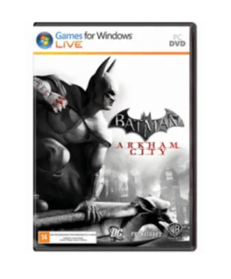 Batman Arkham City - PC MIDIA FÍSICA - R$ 8,42