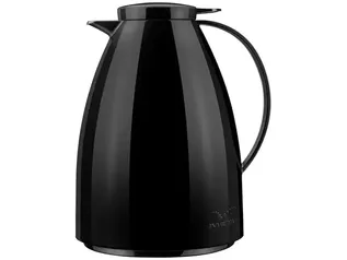 Bule de Café Térmico de Polipropileno Preto - com Tampa 750ml Invicta Viena