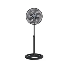 Ventilador de Coluna Ventisol 40cm Turbo 6, 3 Velocidades, 6 Pás, Preto. 220v