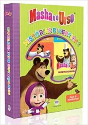 [Prime] Masha e o Urso - Histórias divertidas: Com 6 mini livros| R$ 25,00