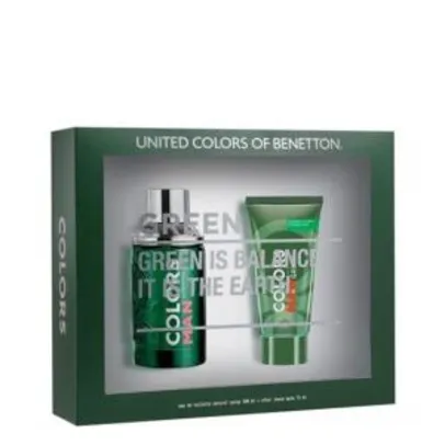 Conjunto Colors Man Green - Benetton - Masculino 100 ml| R$ 108