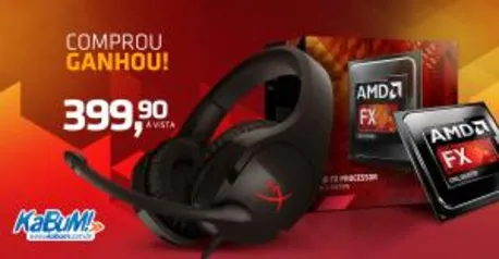 Processador AMD FX 8300 - Black Edition » Octa Core » Black Edition » 4.2GHz Max Turbo  Garanta o seu e GANHE um Headset Gamer HyperX Cloud Stinger.