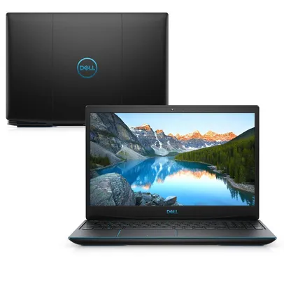 Notebook Gamer Dell G3 3500-U10P 15.6" 10ª Geração Intel Core i5 8GB 256GB SSD NVIDIA GTX 1650 Linux R$4.519