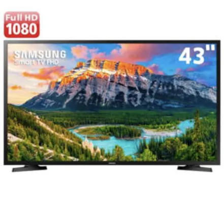 Smart TV LED 43" Full HD Samsung 43J5290 | R$1259