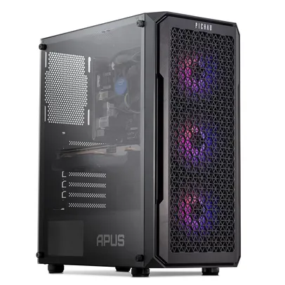 PC Pichau Gamer Zagan, Intel i5-10400F, GeForce RTX 4060 8GB, 16GB DDR4, SSD M.2 480GB