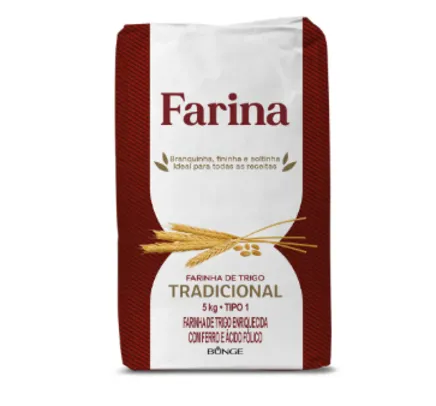 Farinha de Trigo Tipo 1 Tradicional Farina 5kg