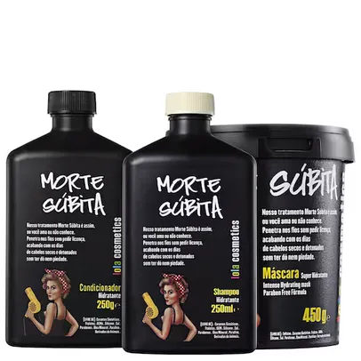 [Com Casback do Pelando R$ 54] Lola Cosmetics Morte Súbita Intense Kit (3 Produtos)