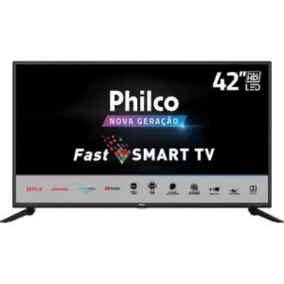 (AME R$1450 )Smart TV LED 42'' Philco Full HD | R$1500