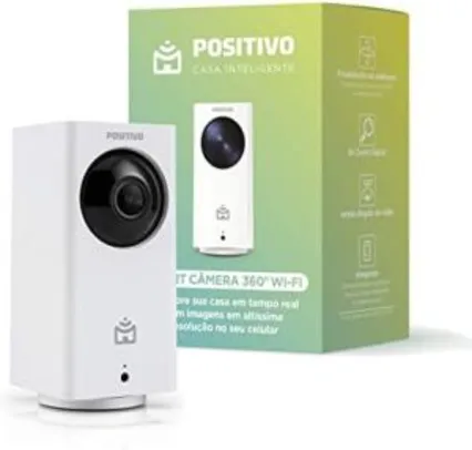 Smart Câmera Positivo 360, Wi-Fi, Full HD, 1080P - R$293