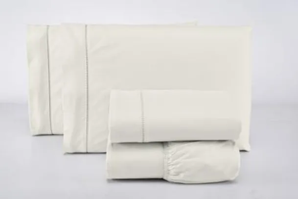 Roupa de Cama Casal 400 Fios 3 Peças Toque Acetinado 100% Macio 