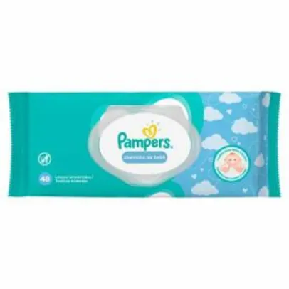 Lenço Umedecido Pampers Lavanda com 48 unidades