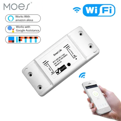 Interruptor Inteligente Wifi MOES - R$ 3,44