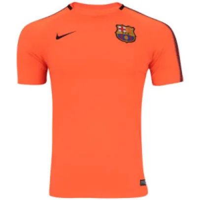 Camisa de Treino Barcelona 17/18 Nike - R$89,99