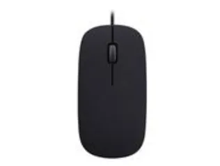 Mouse Com Fio Óptico Pequeno USB 2.0 Básico Preto 1200 dpi