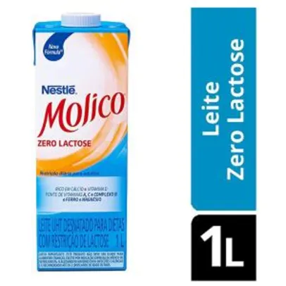 Leite Desnatado Molico Zero Lactose 1L ( Min.3) | R$3,96