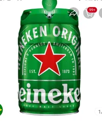 Cerveja Lager Premium Heineken Barril 5l