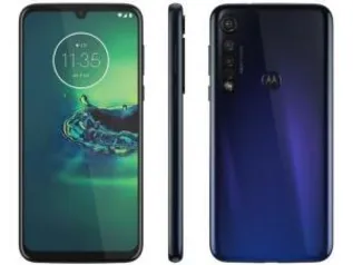 Motorola G8 Plus 64GB Azul Safira | R$ 1.348