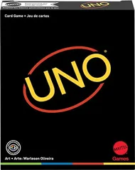 UNO MINIMALISTA, Mattel, Black