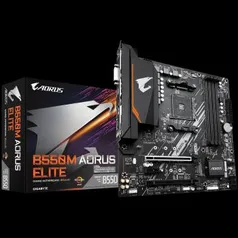 Placa Mãe Gigabyte B550M Aorus Elite DDR4 AMD AM4 mATX | R$889