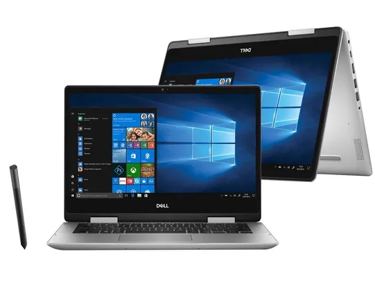 [Cliente Ouro] Notebook 2 em 1 Dell Inspiron 5000 5491-A30S Intel core i7, 8GB 256gbSSD Windows 10 Touchscreen | R$5723