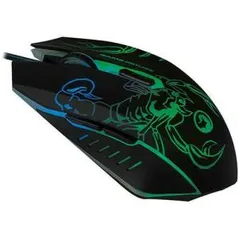 Mouse Gamer 2400 DPI Preto - Bright 