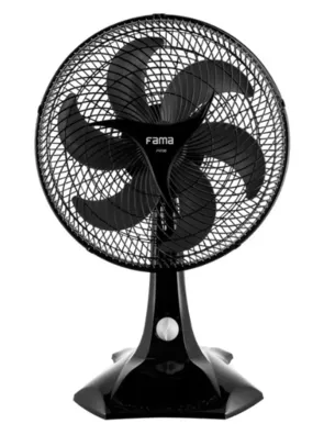 Ventilador de Mesa Britânia Fama 30cm 3 Velocidades 60W FVT30 - Preto