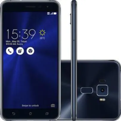 Smartphone Asus Zenfone 3 Dual Chip Android 6 Tela 5.5" 64GB por R$ 1056