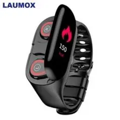 Smartband com Fone de Ouvido Bluetooth LAUMOX M1 | R$188