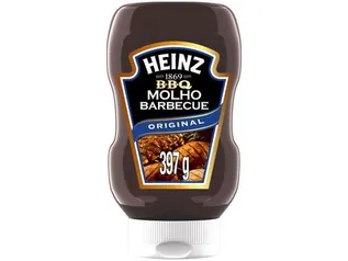 [LEVE 6 PAGUE 4 APP] Molho Barbecue Heinz Original - 397g I R$ 9