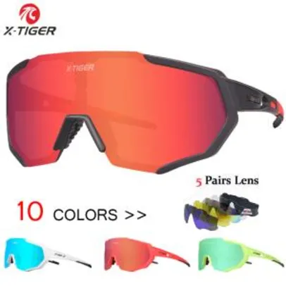 Óculos para Ciclismo X-TIGER | R$97