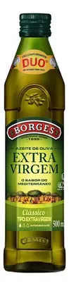 [Master Card Surpreenda/ Leve 9 / Cada R$ 34 ]Azeite Espanhol Extra Virgem Borges 500ml