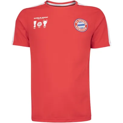 Camiseta Bayern Munique Masculina Triplice Coroa