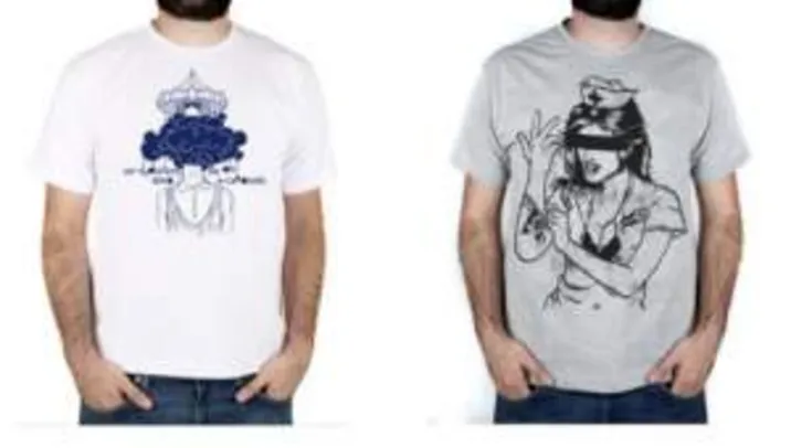 [Kanui] 5 camisetas masculinas por R$109,90