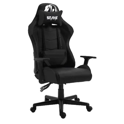 Cadeira Gamer Krait Snake Gaming Reclinavel B88 - Preta