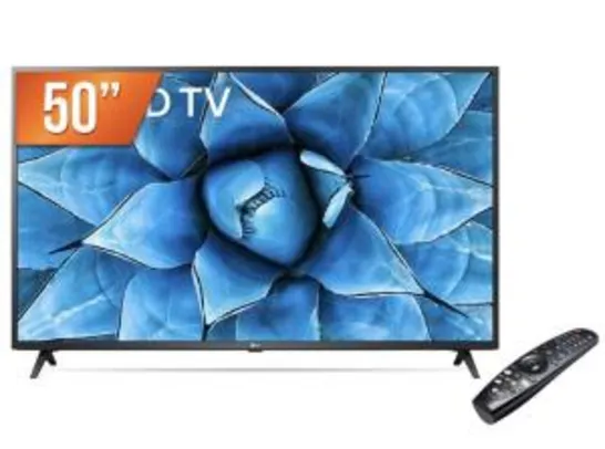[AME] TV LG 50” R$ 1.686 com 20% de cashback - R$1686
