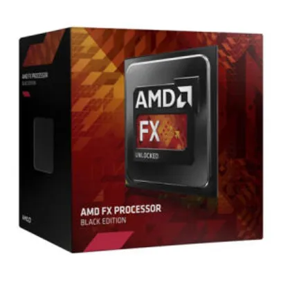 Processador AMD FX 8370E Octa Core, Black Edition, Cache 16MB, 3.3GHz (4.3GHz Max Turbo) AM3+
