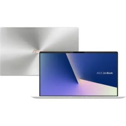 [CC Sub] Asus Zenbook UX433FA-A6342T Intel Core i7 8GB 256GB SSD LED 14'' W10 Prata Metálico (AME R$4424,10)